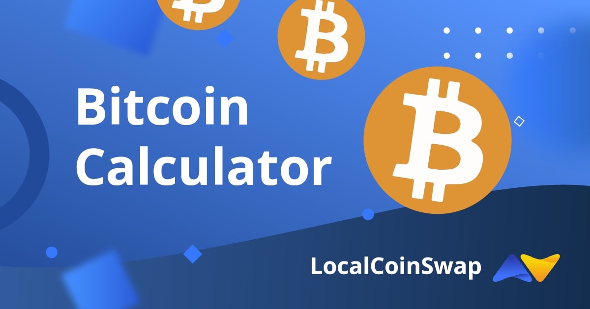 bitcoin price calculator inr